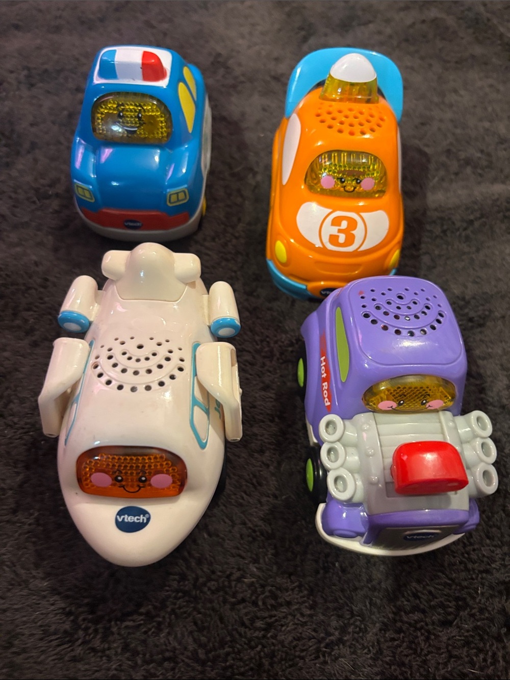 V-tech Ride-On Sound Cars - Multi-Color Set for Kids